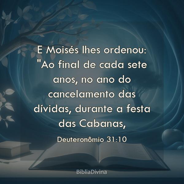 Deuteronômio 31:10