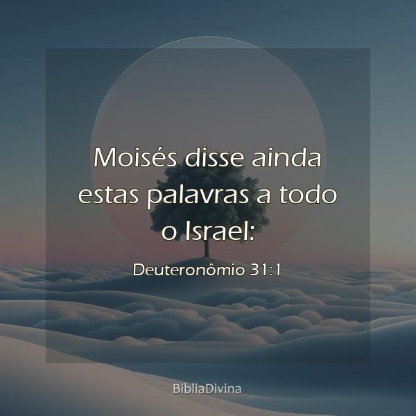 Deuteronômio 31:1