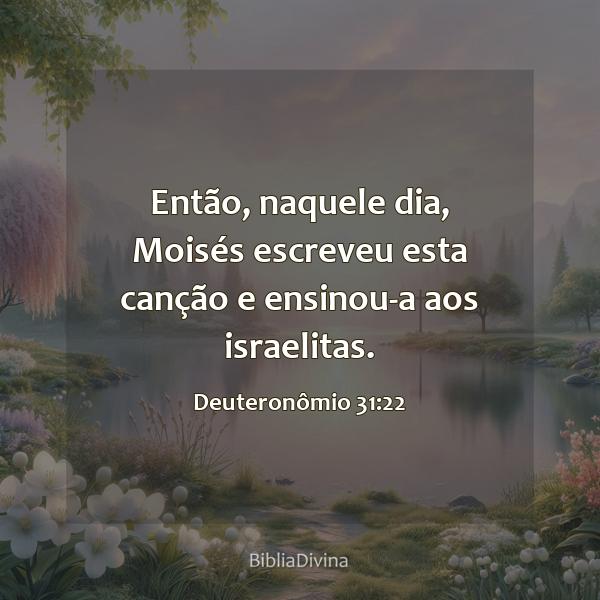 Deuteronômio 31:22