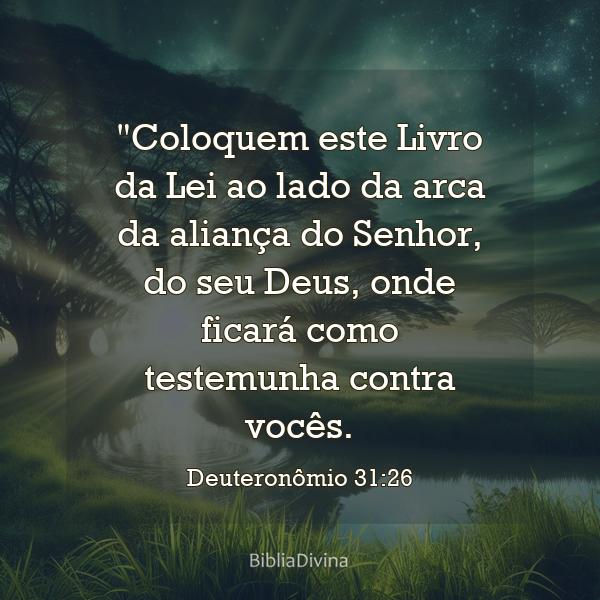 Deuteronômio 31:26