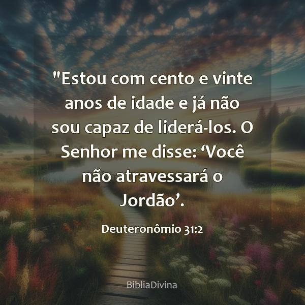 Deuteronômio 31:2