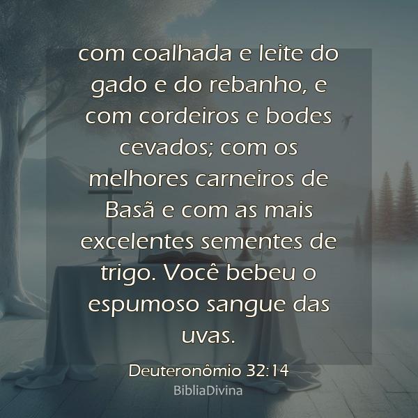 Deuteronômio 32:14