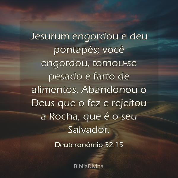 Deuteronômio 32:15