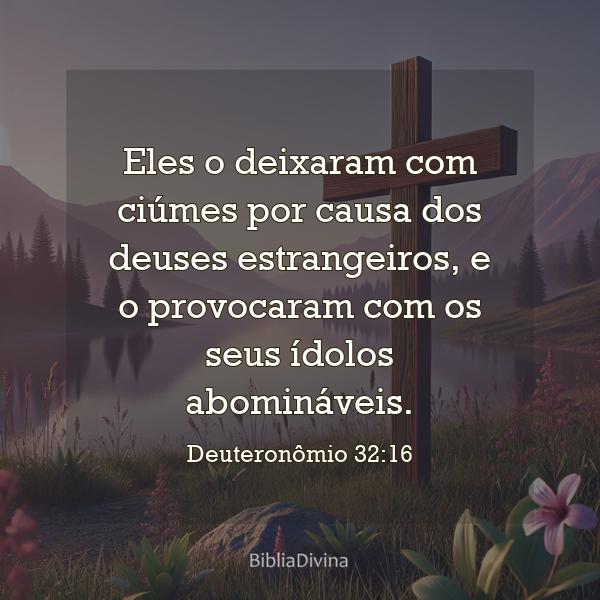 Deuteronômio 32:16