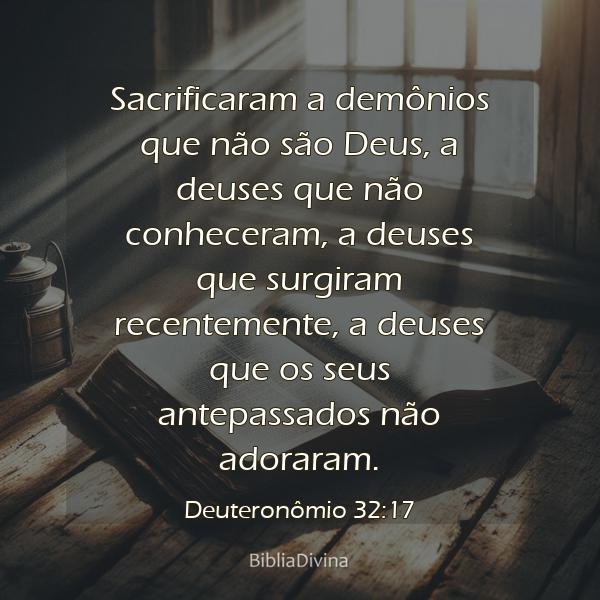 Deuteronômio 32:17