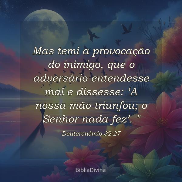 Deuteronômio 32:27