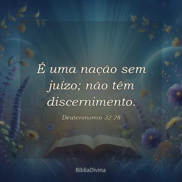 Deuteronômio 32:28