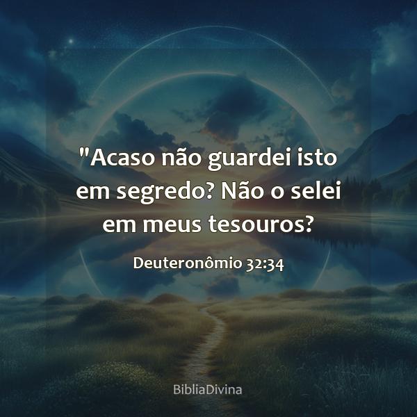 Deuteronômio 32:34