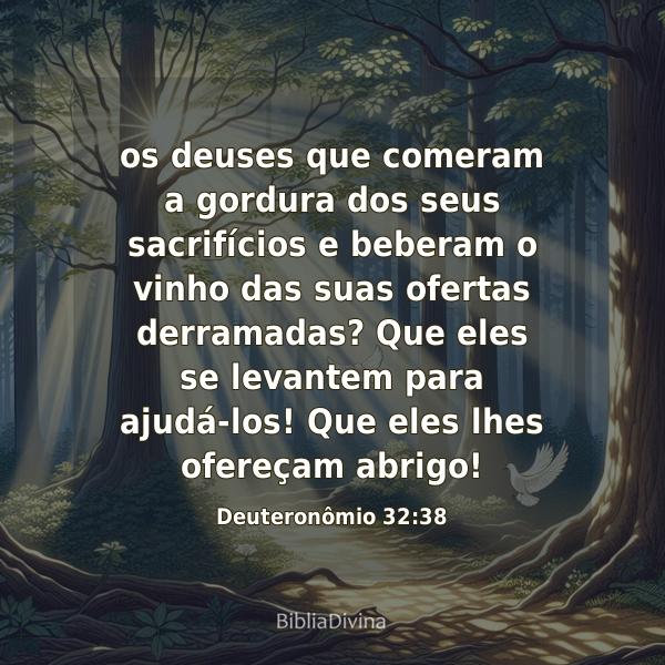 Deuteronômio 32:38