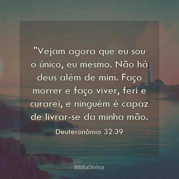 Deuteronômio 32:39