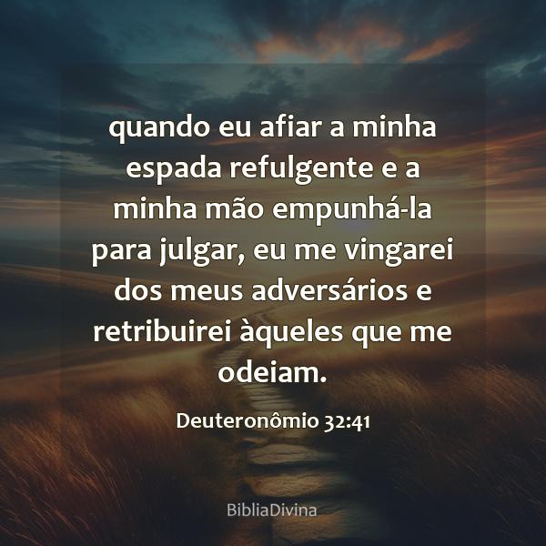 Deuteronômio 32:41