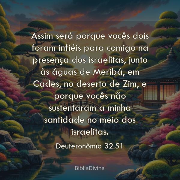 Deuteronômio 32:51