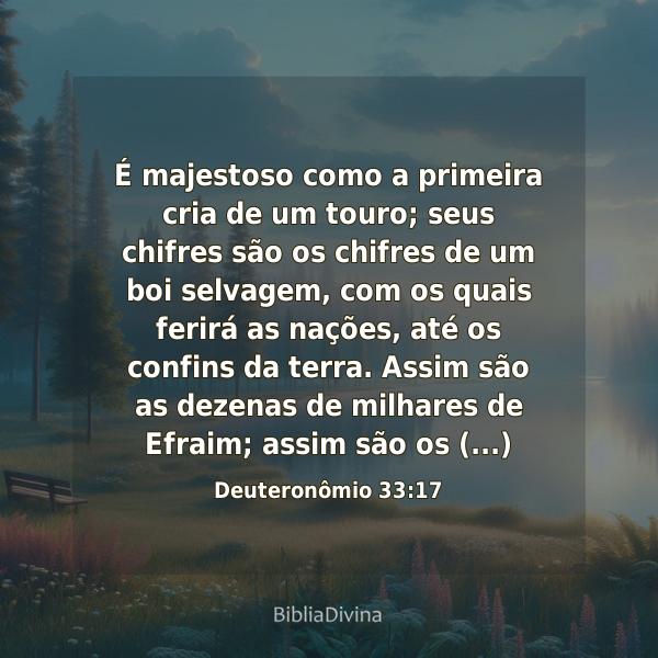 Deuteronômio 33:17