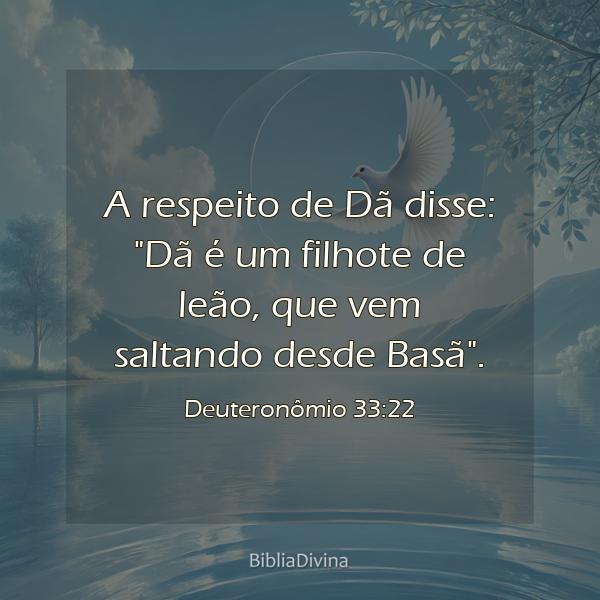 Deuteronômio 33:22