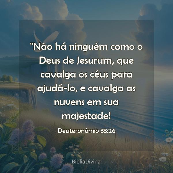 Deuteronômio 33:26