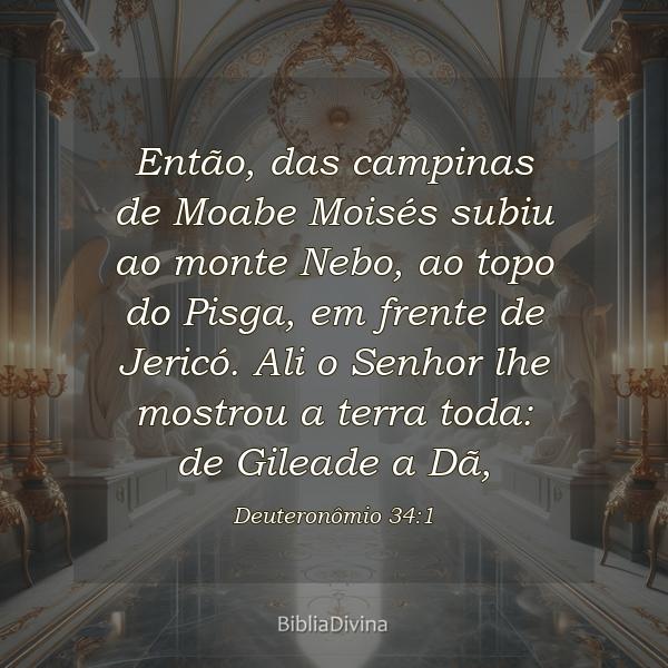 Deuteronômio 34:1