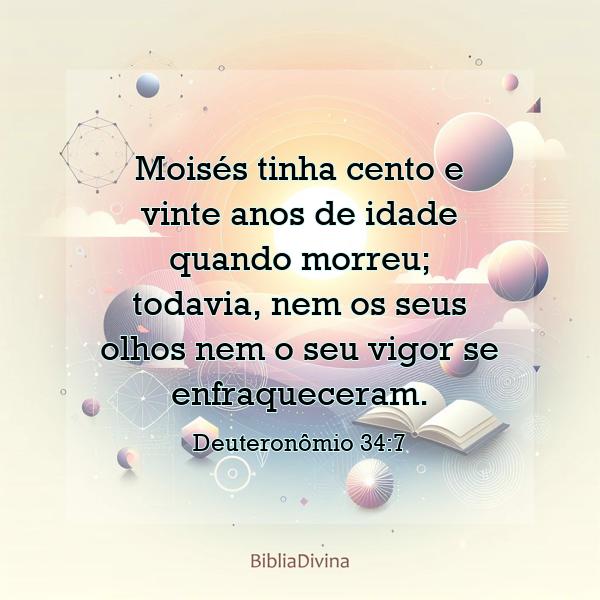 Deuteronômio 34:7