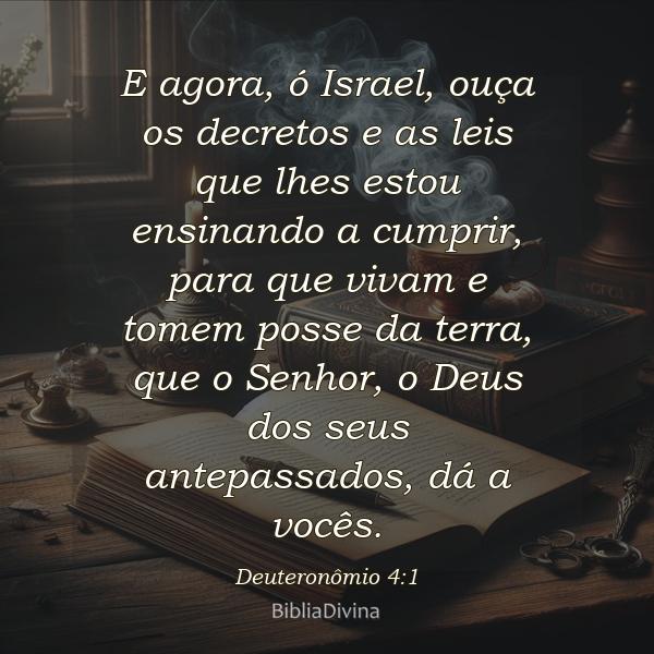 Deuteronômio 4:1