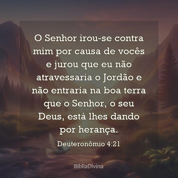 Deuteronômio 4:21