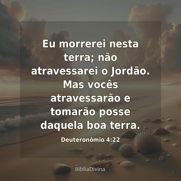 Deuteronômio 4:22