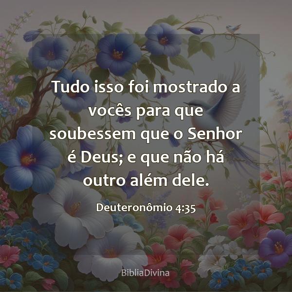 Deuteronômio 4:35