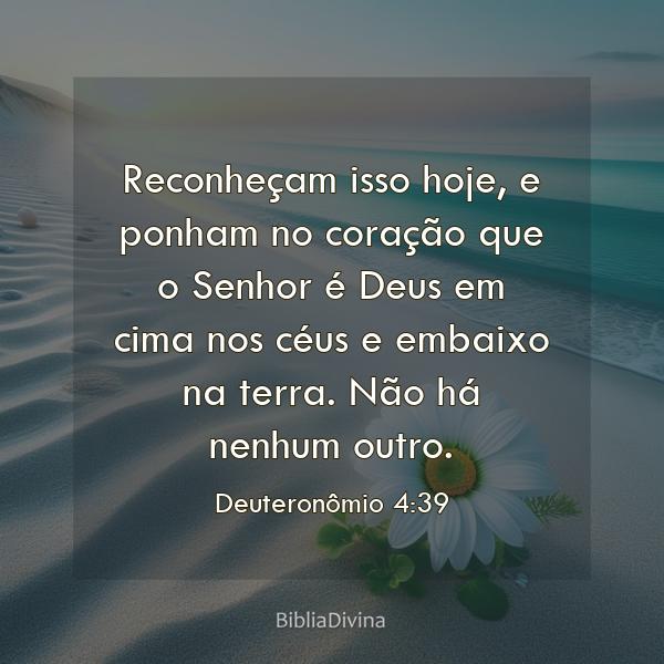 Deuteronômio 4:39