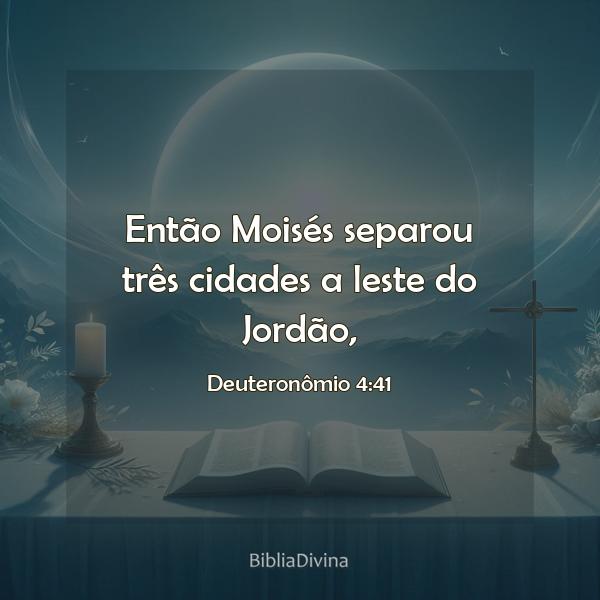 Deuteronômio 4:41