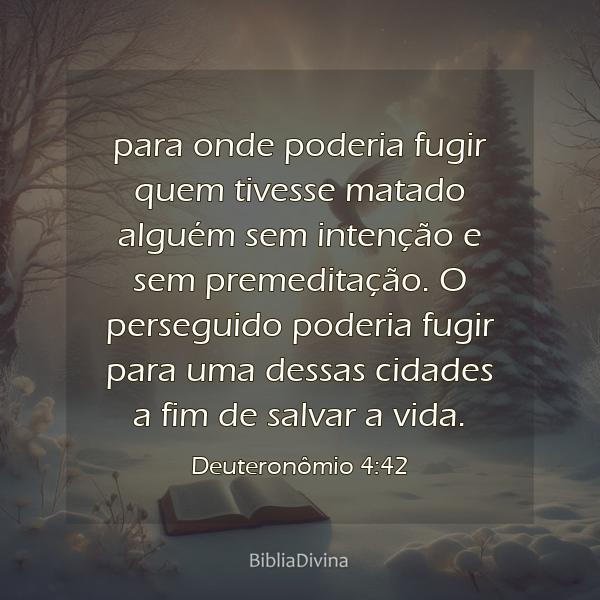 Deuteronômio 4:42