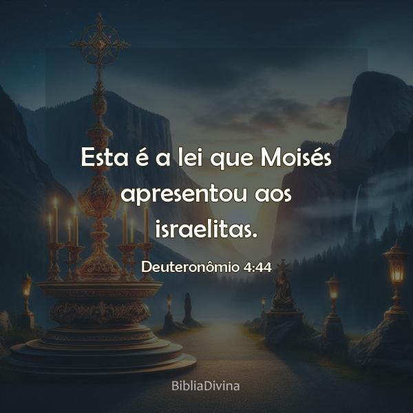 Deuteronômio 4:44