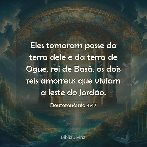 Deuteronômio 4:47