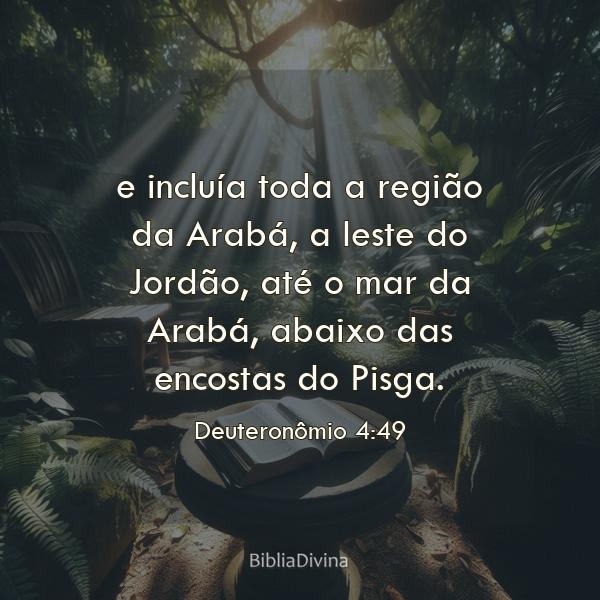 Deuteronômio 4:49