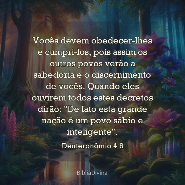 Deuteronômio 4:6