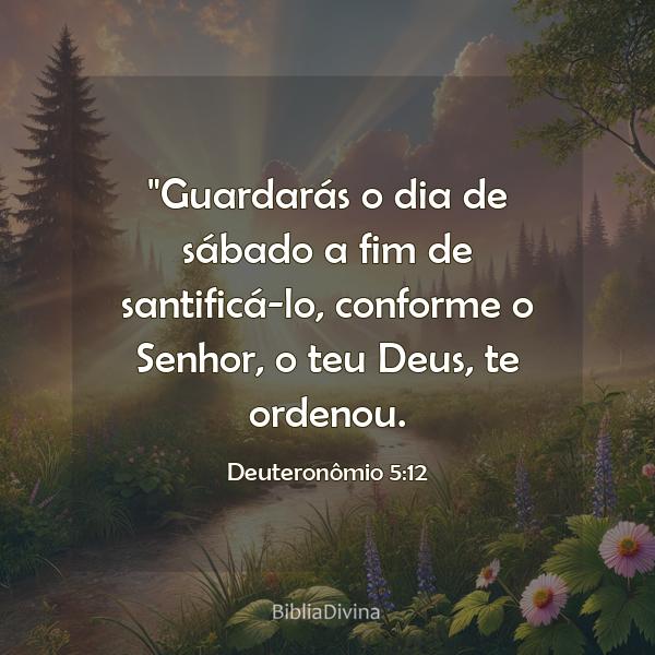 Deuteronômio 5:12