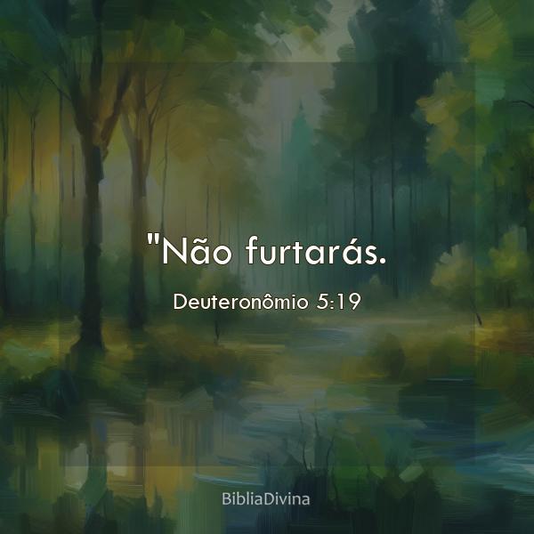 Deuteronômio 5:19