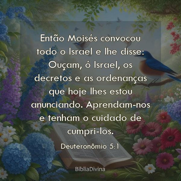 Deuteronômio 5:1