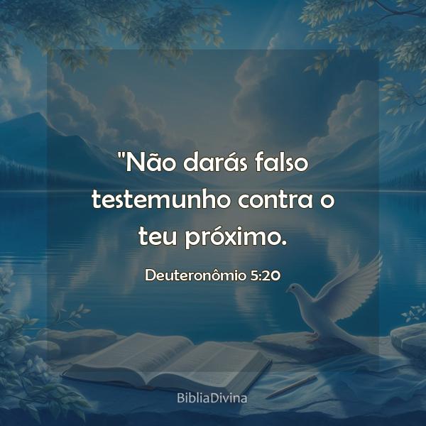 Deuteronômio 5:20