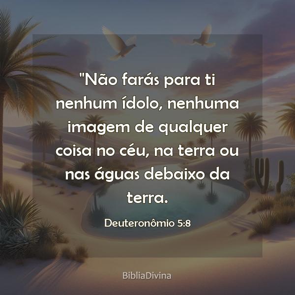 Deuteronômio 5:8