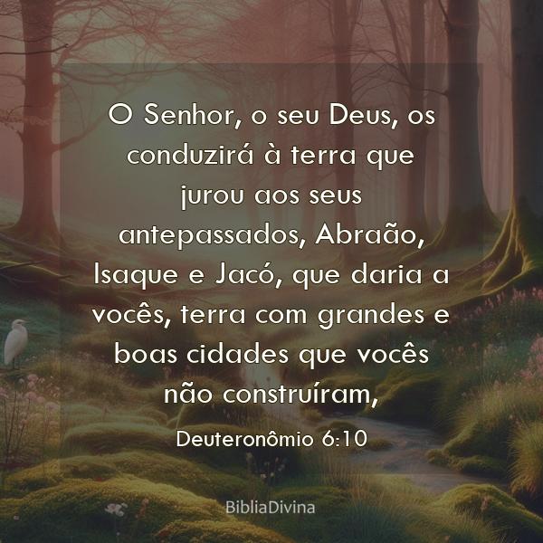 Deuteronômio 6:10