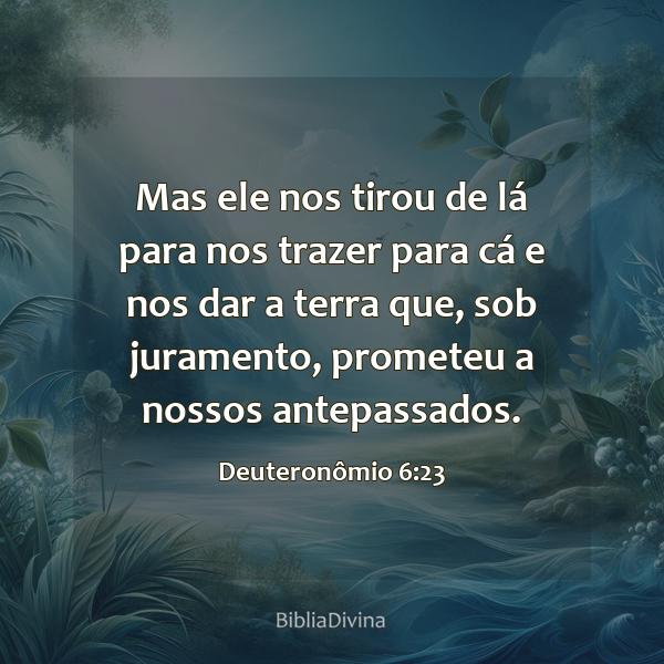 Deuteronômio 6:23