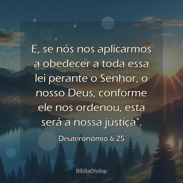 Deuteronômio 6:25