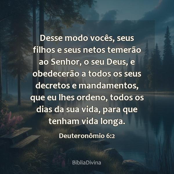 Deuteronômio 6:2