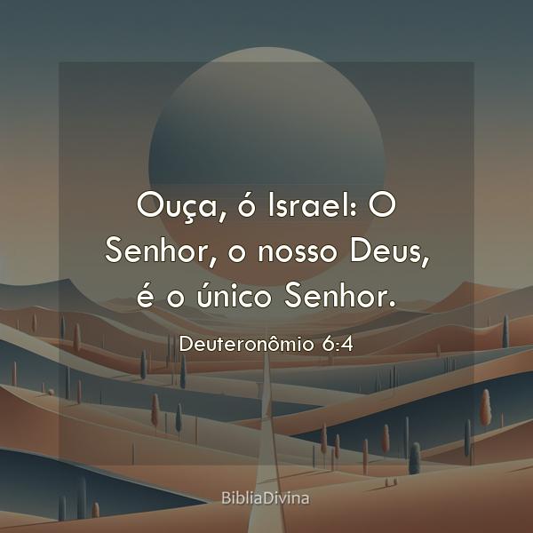 Deuteronômio 6:4