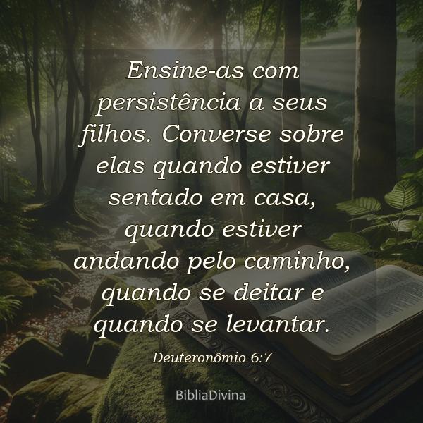 Deuteronômio 6:7