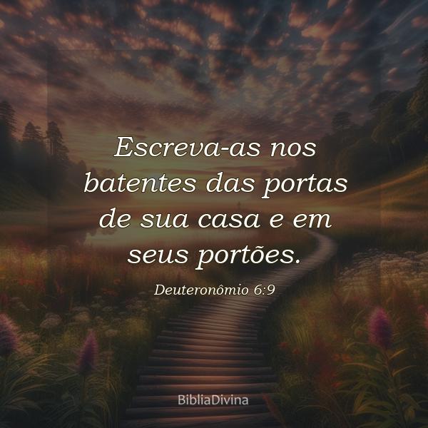 Deuteronômio 6:9