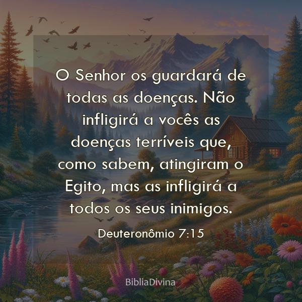 Deuteronômio 7:15