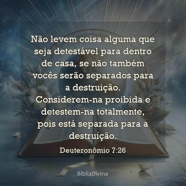 Deuteronômio 7:26