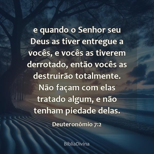 Deuteronômio 7:2