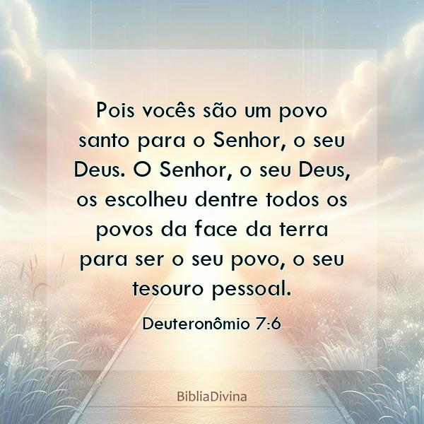 Deuteronômio 7:6