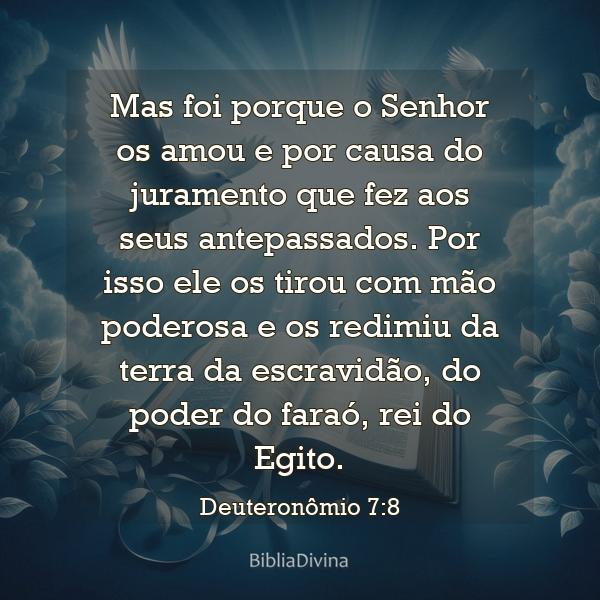 Deuteronômio 7:8