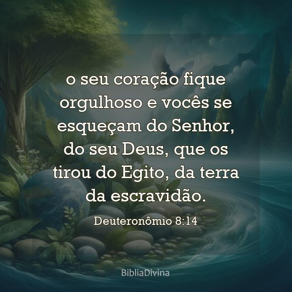 Deuteronômio 8:14